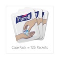 Office Jansan | PURELL 9630-12-125CT-NS 1.2 mL Packet Advanced Single Use Gel Hand Sanitizer - Fragrance-Free (125/Box) image number 1
