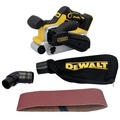 Belt Sanders | Factory Reconditioned Dewalt DCW220BR 20V MAX XR Lithium-Ion Brushless 3 in. x 21 in. Cordless Belt Sander (Tool Only) image number 0
