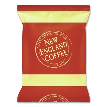 New England Coffee 2.5 oz. Coffee Portion Packs - Eye Opener Blend (24/Carton)
