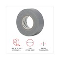 Mothers Day Sale! Save an Extra 10% off your order | Universal UNV20048G 3 in. Core 1.88 in. x 60 yds. General-Purpose Duct Tape - Silver (1-Roll) image number 3