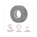 Office Jansan | Universal UNV20048G 3 in. Core 1.88 in. x 60 yds. General-Purpose Duct Tape - Silver (1-Roll) image number 3