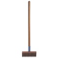 Food Service | Carlisle 36372500 Sparta Broiler Master Grill Brush and Scraper with 30 in. Handle image number 2