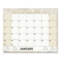 Calendars & Planners | House of Doolittle 319 14.88 in. x 12 in. 12-Month (Jan-Dec 2026) Recycled Monthly Horizontal Wall Calendar - White/Sand Sheets image number 0