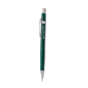 Pentel 0.5 mm HB (#2) Sharp Mechanical Pencil - Black Lead, Green Barrel