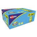 Office Jansan | Avery 98208 Chisel Tip Desk-Style HI-LITER Highlighter Value Pack - Fluorescent Yellow Ink, Yellow/Black Barrel (36/Pack) image number 0