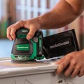 Random Orbital Sanders | Metabo HPT SV1813DAQ4M 18V MultiVolt Lithium-Ion 5 in. Cordless Random Orbit Sander (Tool Only) image number 3