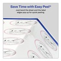 Office Jansan | Avery 04222 0.75 in. Diameter Printable Self-Adhesive Permanent ID Labels with Sure Feed - Clear (400/Pack) image number 4