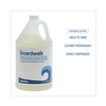 Hand Soaps | Boardwalk 5005-04-GCE00 1 Gallon Herbal Mint Scent Foaming Hand Soap - Light Yellow (4/Carton) image number 7