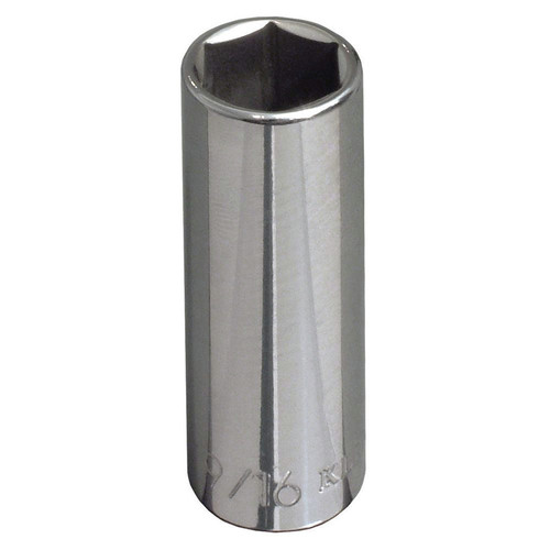Sockets | Klein Tools 65716 3/8 in. Drive 3/4 in. Deep 6-Point Socket image number 0