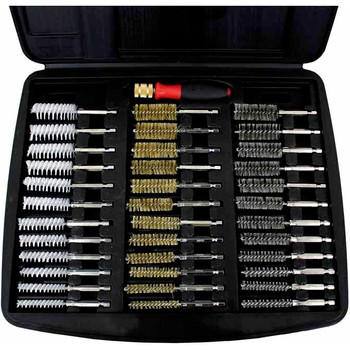 IPA 8001D 36-Piece Bore Brush with 1/4 in. Driver Handle Set