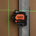Laser Distance Measurers | Klein Tools 93PLL Lithium-Ion Cordless Self-Leveling Planar Green Laser Level - Green Laser image number 4