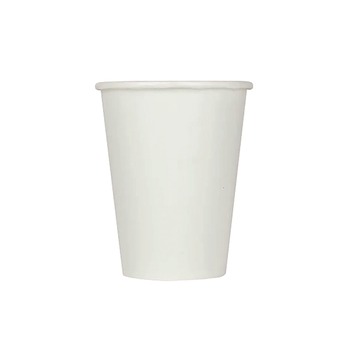 Karat 9 oz. Double Poly Paper Cold Cups - White (1000/Carton)