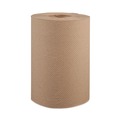 Paper Towels and Napkins | Windsoft WIN108 8 in. x 350 ft. 1-Ply Hardwound Roll Towels - Natural (12 Rolls/Carton) image number 0