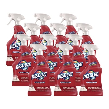 RESOLVE 22 oz. Spray Bottle Triple Oxi Advanced Trigger Carpet Cleaner (12/Carton)