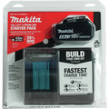 Battery and Charger Starter Kits | Makita BL1840BDC1 18V LXT 4 Ah Lithium-Ion Compact Battery and Rapid Charger Kit image number 8