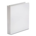 Binders & Binding Supplies | Universal 20972CT Economy 11 in. x 8.5 in. 3-Ring View Binder with 1.5 in. Capacity - White (12/Carton) image number 0