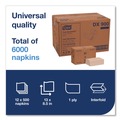 Paper Towels and Napkins | Tork DX900 1-Ply Bag-Pack 13 in. x 8.5 in. Xpressnap Interfold Dispenser Napkins - White (6000/Carton) image number 9