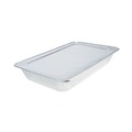 Food Trays, Containers, and Lids | Boardwalk BWKSTEAMFLDP Full-Size Aluminum Steam Deep Table Pan - Silver (50/Carton) image number 1