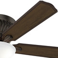 Ceiling Fans | Hunter 59548 54 in. Chauncey Onyx Bengal Ceiling Fan with LED Light Kit and Remote Control image number 2