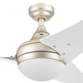 Ceiling Fans | Honeywell 51801-45 52 in. Remote Control Contemporary Indoor LED Ceiling Fan with Light - Champagne image number 5