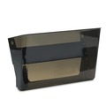 Office Jansan | Deflecto 73102 13 in. x 4 in. x 7 in. Magnetic DocuPocket Wall File - Letter Size, Smoke image number 0