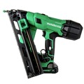 Finish Nailers | Metabo HPT NT1865DAAM 18V MultiVolt Lithium-Ion Brushless 15-Gauge Cordless Angled Finish Nailer Kit (2 Ah) image number 2