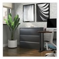  | Alera 25507 42 in. x 18.63 in. x 40.25 in. 3 Legal/Letter/A4/A5 Size Lateral File Drawers - Charcoal image number 4