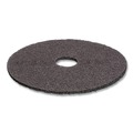 Sponges & Scrubbers | 3M 7300-19 19 in. Diameter Low-Speed High Productivity Floor Pads 7300 - Black (5/Carton) image number 2