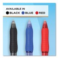 Pens | Paper Mate 2095472 Profile 0.7 mm Retractable Gel Pen - Blue Ink/Translucent Blue Barrel/Medium (1-Dozen) image number 2