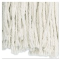 Cleaning & Janitorial Supplies | Boardwalk BWK2020CCT #20 Cut-End Cotton Wet Mop Head - White (12/Carton) image number 2