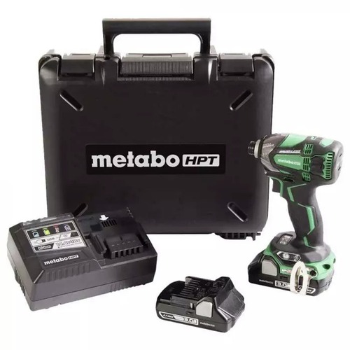 Impact Drivers | Metabo HPT WH18DCM 18V MultiVolt Lithium-Ion Cordless Triple Hammer BOLT Impact Driver Kit image number 0