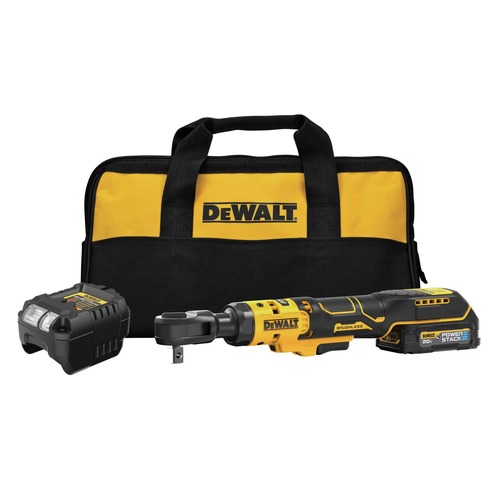 Cordless Ratchets | Dewalt DCF512GE1 20V MAX 1/2 in. Rachet Kitted - GE image number 0