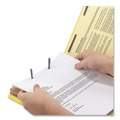 File Folders | Smead 19084 6 SafeSHIELD Fasteners 2 Dividers Legal Size 6-Section Pressboard Top Tab Pocket Classification Folders - Yellow (10/Box) image number 4
