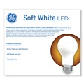  | GE 93109188 12 Watts A19 Classic LED Non-Dim Light Bulb - Soft White (2/Pack) image number 1