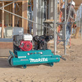 Portable Air Compressors | Makita MAC5501G 5.5 HP 10 Gallon Oil-Lube Wheelbarrow Air Compressor image number 5