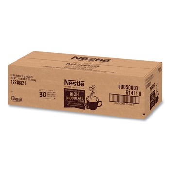 Nestle 12240821 0.28 oz Hot Cocoa Mix Packet - Rich Chocolate (180/Carton)