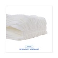 New Year New Savings! Save $25 off $150 | Boardwalk BWK8002 Enviro Clean Looped Mop Head With Tailband - Medium, White (12/Carton) image number 6