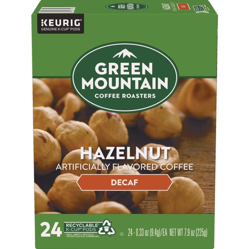 Bulk Savings Pricing 2 | Green Mountain Coffee 5000330143 Coffee K-Cups - Hazelnut Decaf (24/Box) image number 0
