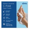 Cleaning & Janitorial Supplies | Kleenex 01500 10.13 in. x 13.15 in. 1-Ply C-Fold Paper Towels - White (2400/Carton) image number 9