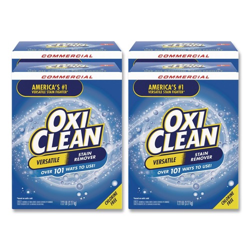 Cleaning & Janitorial Supplies | OxiClean 57037-00069 7.22 lbs. Box Versatile Stain Remover - Regular Scent (4/Carton) image number 0