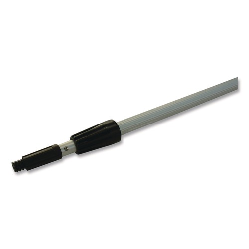 Cleaning & Janitorial Accessories | Boardwalk 96149-BWK Aluminum Extension Pole, 96-in, Silver/Black image number 0