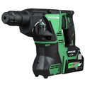 Rotary Hammers | Metabo HPT DH36DPAM MultiVolt 36V Brushless Lithium-Ion 1-1/8 in. Cordless SDS Plus Rotary Hammer Kit with 2 Batteries (4 Ah) image number 2