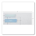 Envelopes & Mailers | Quality Park QUA24559 4.13 in. x 9.5 in. #10 Commercial Flap Redi-Seal Adhesive Closure Double Window Redi-Seal Security-Tinted Envelope - White (500/Box) image number 2
