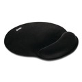 Office Jansan | Allsop ASP30203 MousePad Pro 9 in. x 10 in. Memory Foam Mouse Pad with Wrist Rest - Black image number 0