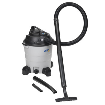 WET DRY VACUUMS | Quipall EC818-1200 1200-Watt 8.3 Gallon Plastic Tank Wet/Dry Vacuum