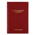  | AT-A-GLANCE SD38713 7.5 in. x 5.13 in. 2024 Edition Medium/College Rule Standard Diary Daily Reminder Book - Red (201 Sheets) image number 0