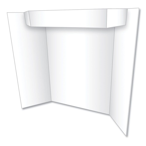  | Eco Brites 27367B Two Cool Tri-Fold 24 in. x 36 in. Poster Board - White image number 0