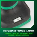 Angle Grinders | Metabo HPT G3612DVEQ6M 36V MultiVolt Brushless Lithium-Ion 4-1/2 in. Cordless Slide Switch Angle Grinder (Tool Only) image number 7