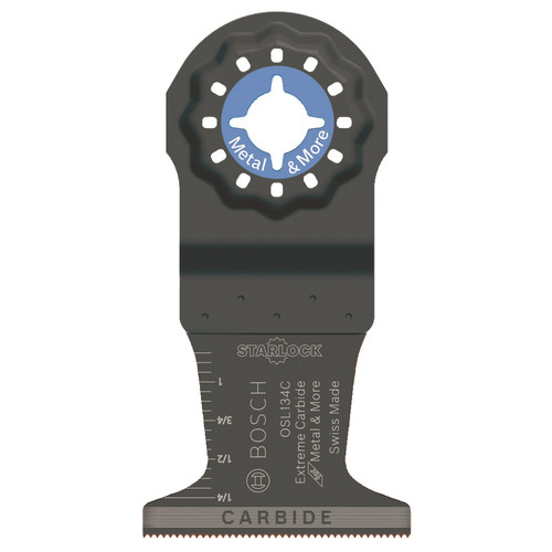 Multi Tools | Bosch OSL134C 1-3/4 in. Starlock Carbide Plunge Cut Blade image number 0