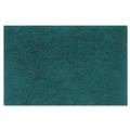 Cleaning & Janitorial Accessories | Boardwalk 96BWK GP 6 in. x 9 in. Medium Duty Scour Pad - Green (20/Carton) image number 3